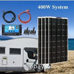 Module De Panneau Semi-solaire De 400 Watt Mono Hors Réseau Système De Camping-car Flexible 18v Rv