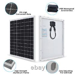 Module solaire PV mono 400W Watt 12V hors réseau pour camping-car, marine, maison aux États-Unis