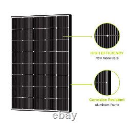 Newpowa Solar Panel 1000 Watt Mono Pour 12v Système Hors-grid Rv Toit Marine