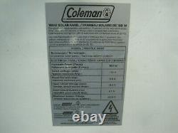 Nouveau Coleman 100 Watt 12 Volt Panneau Solaire Cristallin Avec Support 100w 12v