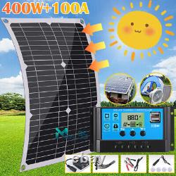 Onduleur solaire de 6000W avec kit de panneaux solaires flexibles de 4X400W pour générateur de camping-car