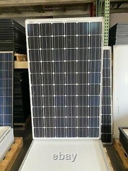 Palette Utilisé American Made Solarworld 280 Watt Mono Panneaux Solaires. Livraison Gratuite