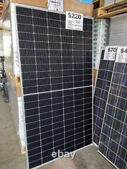 Palette de panneaux solaires Heliene de 490 watts, frais de transport inclus vers les États-Unis continentaux.