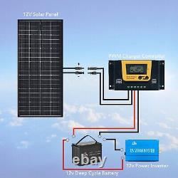 Panneau Solaire Bifacial 200 Watt 12v 10bb Panneaux Solaires Monocristallins Plus 5%-25%