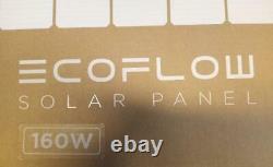 Panneau Solaire Pliant Ecoflow 160-watt Pour Les Centrales Électriques Ecoflow