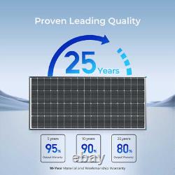 Panneau solaire Renogy 200 Watts 12 Volts, Module PV monocristallin haute efficacité