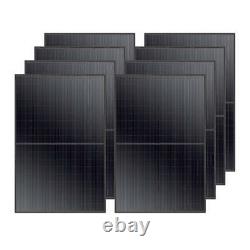 Panneau solaire Rich Solar MEGA 410 Watts, monocristallin, haute efficacité, noir.