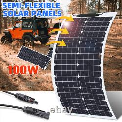 Panneau solaire flexible mono 1000W 18V pour camping sur le toit d'une maison mobile, alimentation hors réseau