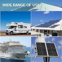 Panneau solaire mono 12V haute efficacité de camping RV hors réseau de 200Watt 200W 100W