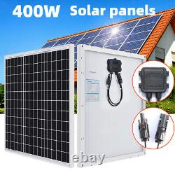 Panneau solaire mono 200W Watt 12V pour charger la batterie hors réseau de camping-car, maison, bateau