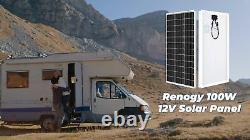Panneau solaire mono Renogy 100W 12V pour camping et camping-car
