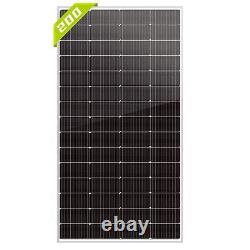 Panneau solaire monocristallin 200W avec cellules 9BB pour bateau hors réseau (200W Nouveau)