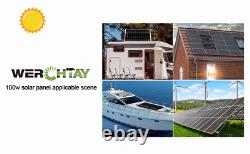 Panneau solaire monocristallin 300W 600W 900W 12V pour camping-car, maison hors réseau