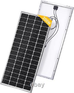 Panneau solaire monocristallin 9BB Cell 200 Watts, module à haute efficacité de 22,8%