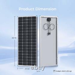 Panneau solaire monocristallin Renogy 200W 12V haute efficacité de puissance PV