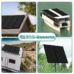 Panneau solaire monocristallin de 12 V et 250 W pour camping-car, maison, bateau, camping hors réseau, 12BB nouveau.