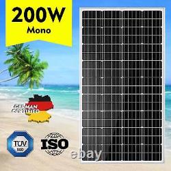 Panneau solaire monocrystallin de 400 Watts, module à haut rendement de 22.8% x 200W