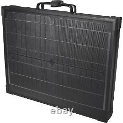 Panneau solaire portable de 40 watts en valise Nature Power, modèle n° 55701