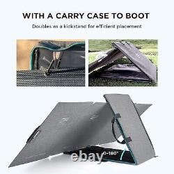 Panneau solaire portable pliable EcoFlow 110W pour camping en extérieur