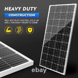 Panneaux solaires 9BB 12V 200 Watt en silicium monocristallin Haute Efficacité US