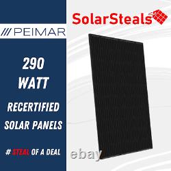 Panneaux solaires d'occasion Peimar SG Haute Efficacité SG290M 290W 60 Cellules Mono 290 Watts