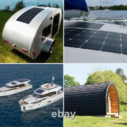 Renogy 100w Watt 12v Volt Flexible Mono Solar Panel Rv Rooftop Camping Off-grid
