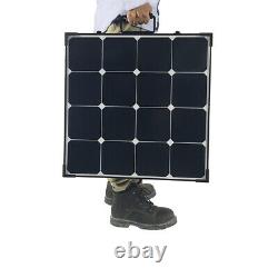 Renogy 100watt 12v Eclipse Solar Suitcase Panneau Solaire Avec Contrôleur Rv Camping