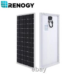 Renogy 200w Watts 12v Mono Solar Panel Starter Kit Avec Contrôleur De Charge 30a Pwm