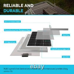 Renogy 2pcs 100w 12v Mono Solar Panel 200 Watts Compact Design Solar Panel Rigid