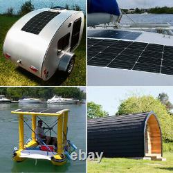 Renogy 350w Watts Solar Flexible Kit 40a 12v/24v Mppt Contrôleur De Charge Solaire Rv