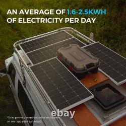 Renogy 400w Watt 12v Solar Premium Kit Avec Contrôleur De Charge Mppt 40a Hors-grid