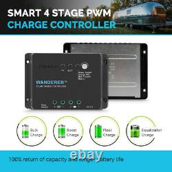 Renogy 400w Watt Mono Solar Panel Bundle Kit Avec Contrôleur De Charge De Batterie Pwm 30a