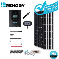 Renogy 400w Watts 12v Mono Solar Panel Premium Kit Avec 40a Mppt Charge Controller