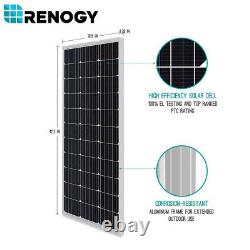 Renogy 400w Watts 12v Mono Solar Panel Premium Kit Avec 40a Mppt Charge Controller