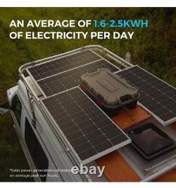 Renogy 400watt 12volt Solar Premium Kit Avec Contrôleur De Charge Mppt 40a Hors-grid