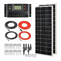 Rich Home Solar Panel Kit 200 Watt 12 Volts Monocrystalline