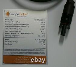 Solaire De Raisin 200-watt Off-grid Solar Waterproof Chargeur Kit De Recharge