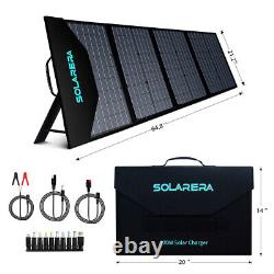 Solarera Solar Panel 120 Watts Chargeur Solaire Monocristallin Pour L'extérieur