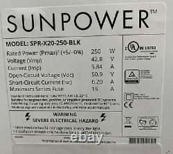 Sunpower 250w Mono Solar Panel 250 Watts Ul Inscrit