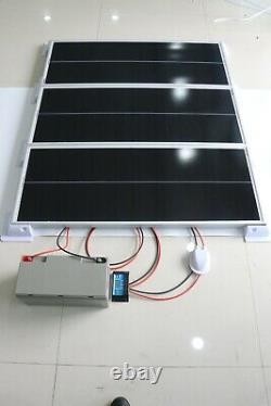 Système Complet Solaire De 300 Watt Pour Camper, Caravane Et Mobile Home Solar Camper