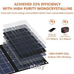Tishi Hery 50w 12v Pliable Solar Panel Valise 50 Watt Off Grid Rv Boat Usb