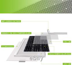 Topsolar Solar Panel Kit 100 Watt 12 Volt Système De Grille Monocristalline
