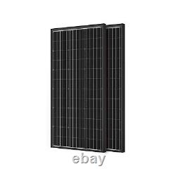 Traduisez ce titre en français : Module de panneau solaire photovoltaïque monocristallin ACOPOWER 2x100 Watts
