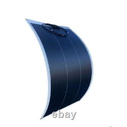 Windynation Chargeur De Batterie De Panneau Solaire Monocristallin Flexible 12v 100-watt